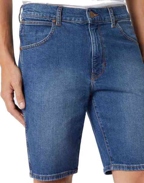 Wrangler 5 POCKET JEANS SHORT - CLEANED UP